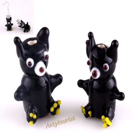 SZKŁO LAMPWORK MIŚ 22mm 10szt