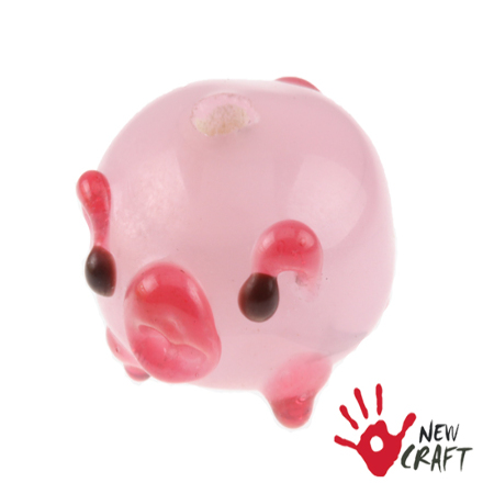 LAMPWORK ŚWINKA 14mm 10szt