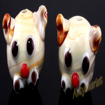 LAMPWORK TOFFI TYGRYS 15mm...