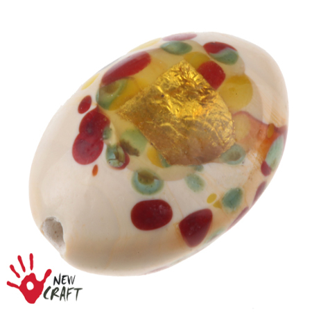 LAMPWORK OWAL 18mm 10szt