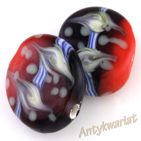 LAMPWORK KRĄŻEK 17mm 10szt