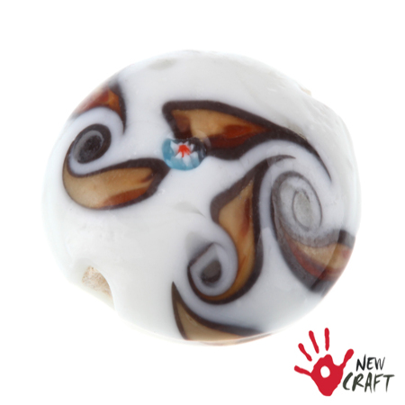 LAMPWORK PASTYLKA 18mm 10szt