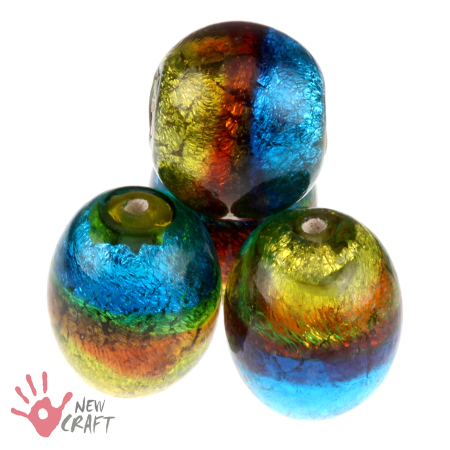 SZKŁO LAMPWORK KULA 16mm 10szt
