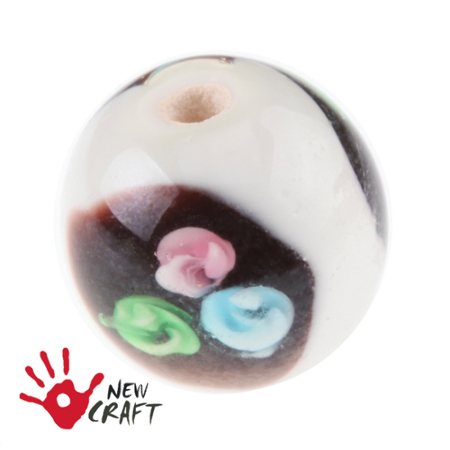 SZKŁO LAMPWORK KULA 13mm 10szt