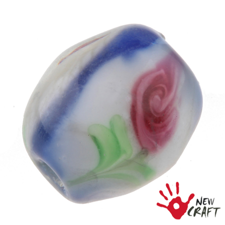 SZKŁO LAMPWORK OLIWKA 13mm...
