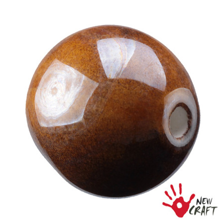 CERAMIKA OWAL BRĄZOWY 28mm...