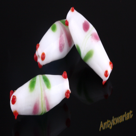 LAMPWORK RĘCZNIE ZDOBIONY...