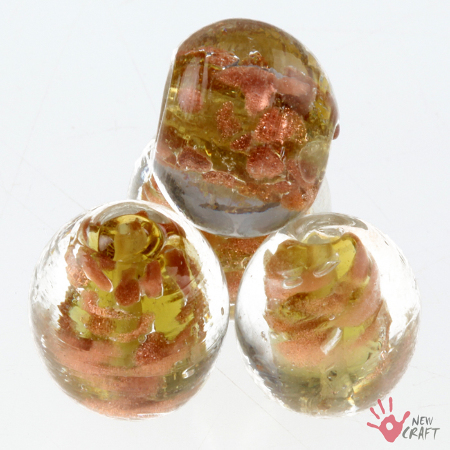 SZKŁO WENECKIE KULA 14mm 10szt