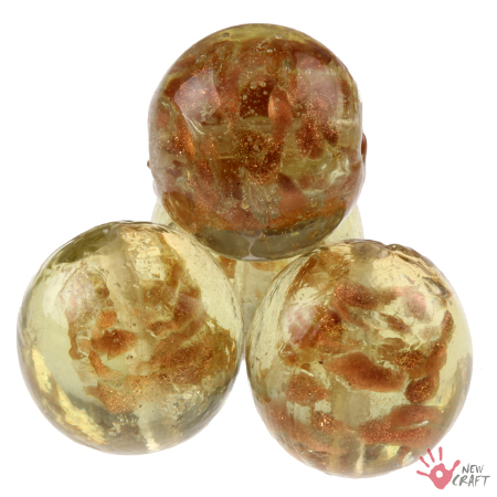 SZKŁO WENECKIE KULA 18mm 10szt