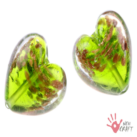 SZKŁO WENECKIE DUŻE SERCE...