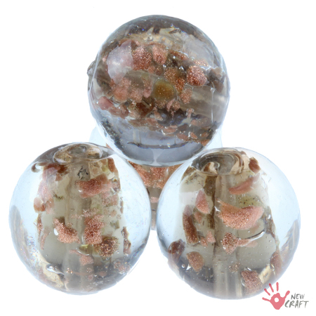 SZKŁO WENECKIE KULA 18mm 10szt