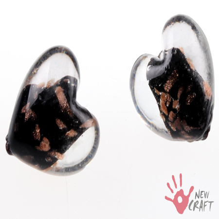 SZKŁO WENECKIE SERCE 18mm...