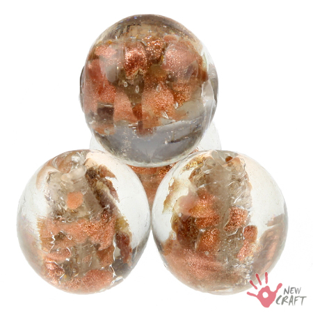 SZKŁO WENECKIE KULA 16mm 10szt