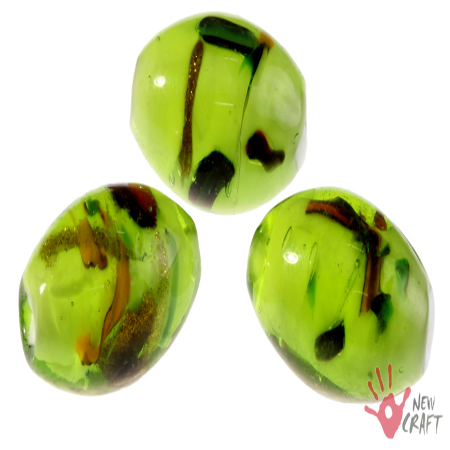 SZKŁO WENECKIE OLIWKA 25mm...