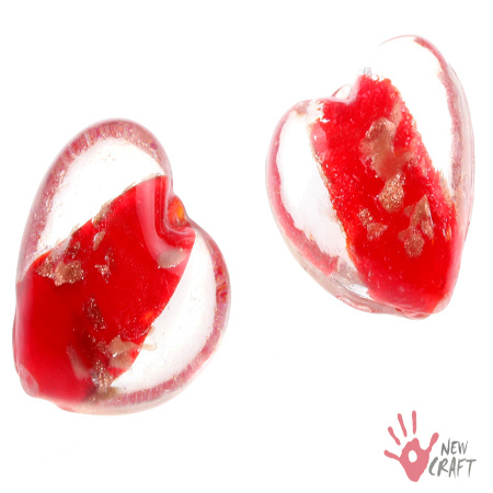 SZKŁO WENECKIE SERCE 20mm...