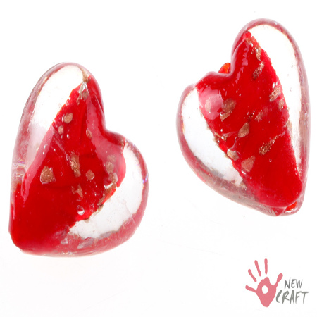 SZKŁO WENECKIE DUŻE SERCE...