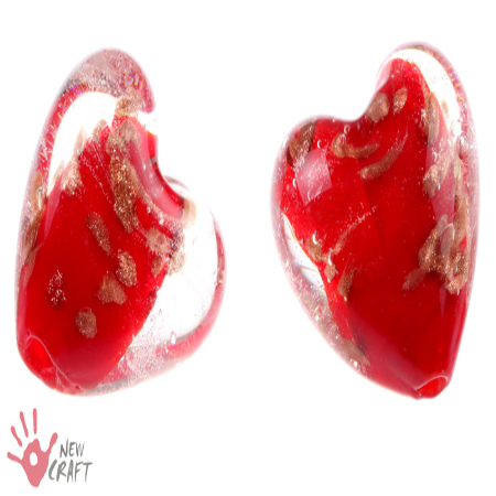 SZKŁO WENECKIE DUŻE SERCE...