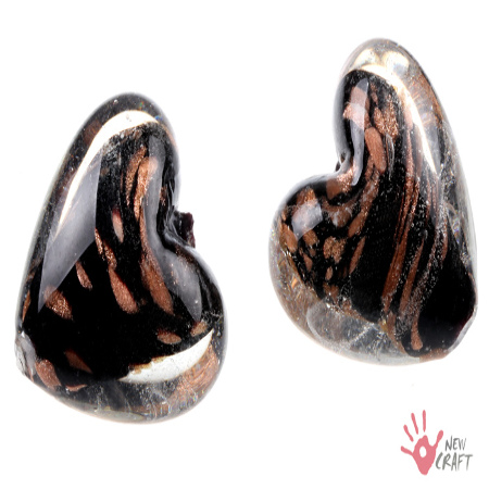 SZKŁO WENECKIE DUŻE SERCE...