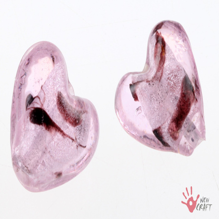 SZKŁO WENECKIE SERCE 16mm...