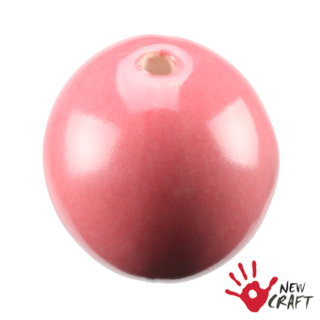 CERAMIKA KULA CIEMNY RÓŻOWY...