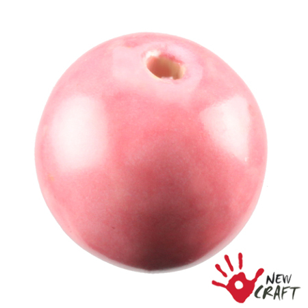 CERAMIKA KULA CIEMNY RÓŻOWY...