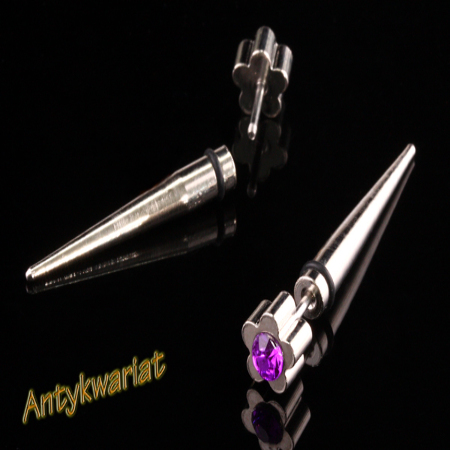 PLUG SPIKE KOLCZYKI TUNEL...