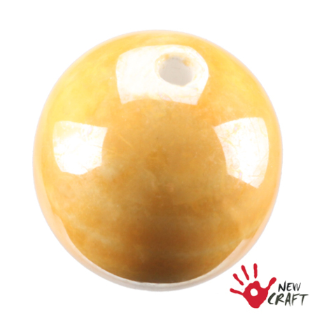 CERAMIKA KULA ŻÓŁTY 25mm 1szt