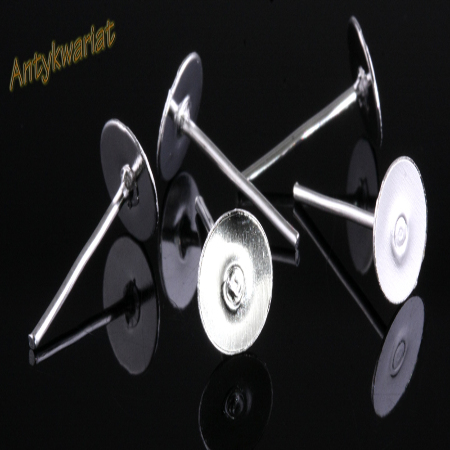 SZTYFTY KOLOR SREBRA 12mm...