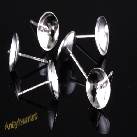 SZTYFTY POSREBRZANE 13mm 4szt