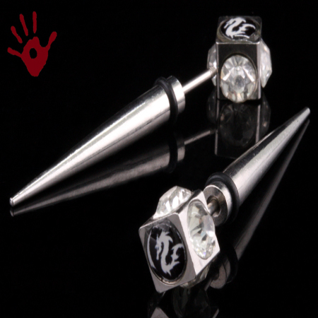 PLUG SPIKE KOLCZYKI TUNEL...