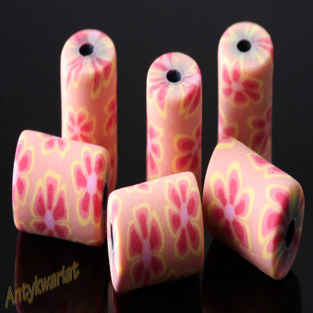 KORALIKI FIMO WALEC 10mm 15szt