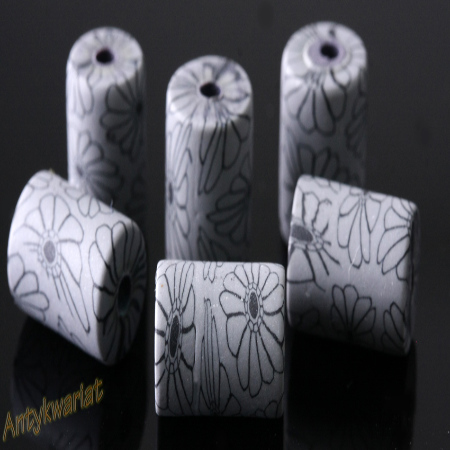 KORALIKI FIMO WALEC 10mm 15szt