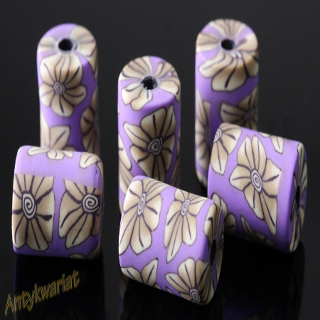 KORALIKI FIMO WALEC 10mm 15szt