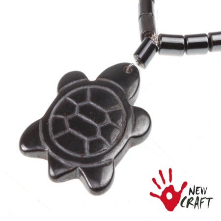 NASZYJNIK KAMIEŃ HEMATYT...