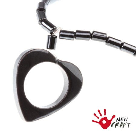 NASZYJNIK KAMIEŃ HEMATYT...