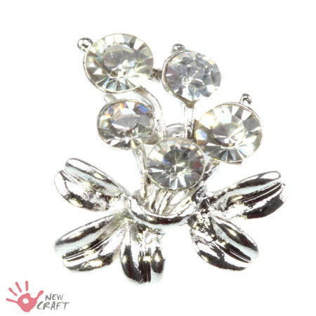BROSZKA Z KRYSZTAŁKAMI 29mm...