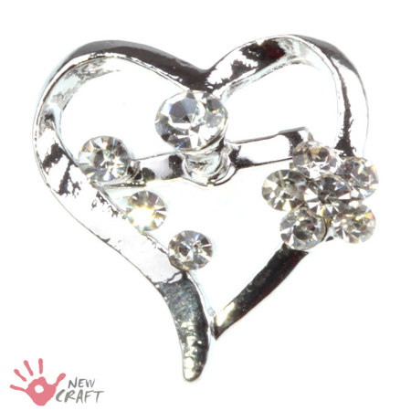 BROSZKA Z KRYSZTAŁKAMI 26mm...