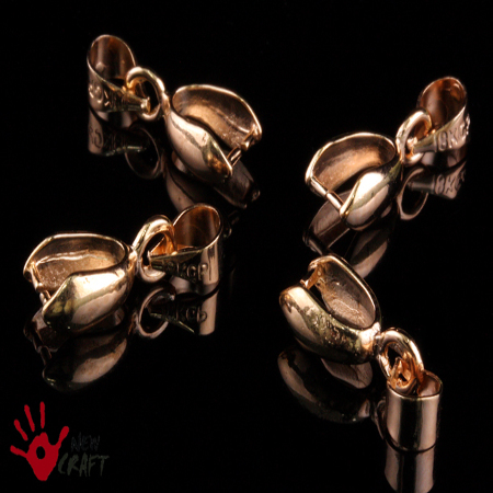 KRAWATKI DO WISIORKA ZŁOTY...