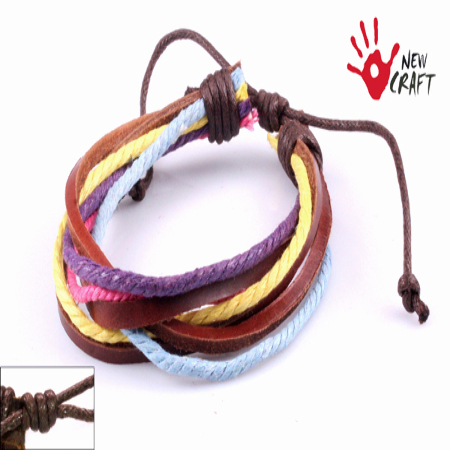 BRANSOLETKA UNISEX RZEMIEŃ...