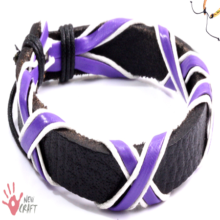 BRANSOLETKA RZEMIEŃ UNISEX...