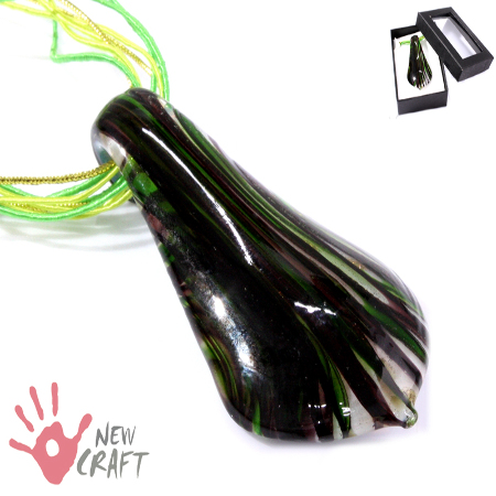 NASZYJNIK WISIOR SZKŁO...