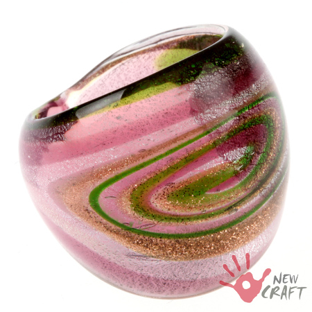 PIERŚCIONEK SZKŁO WENECKIE...