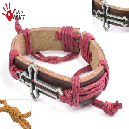 BRANSOLETKA UNISEX RZEMIEŃ...