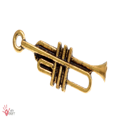 BALI CHARMS TRĄBKA (34mm 2szt)