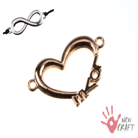 ELEMENT BALI ŁĄCZNIK SERCE...