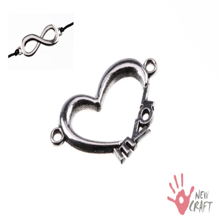 ELEMENT BALI ŁĄCZNIK SERCE...