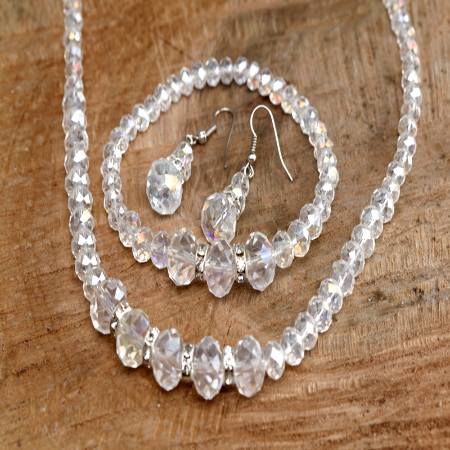 KRYSZTAŁ FASET RONDELLE...