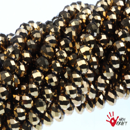 KRYSZTAL FASET RONDELLE...