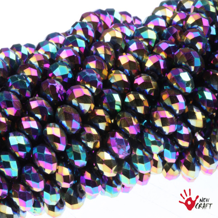 KRYSZTAL FASET RONDELLE...