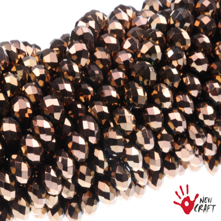 KRYSZTAL FASET RONDELLE...